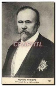 Old Postcard Raymond Poincare President of the Republic