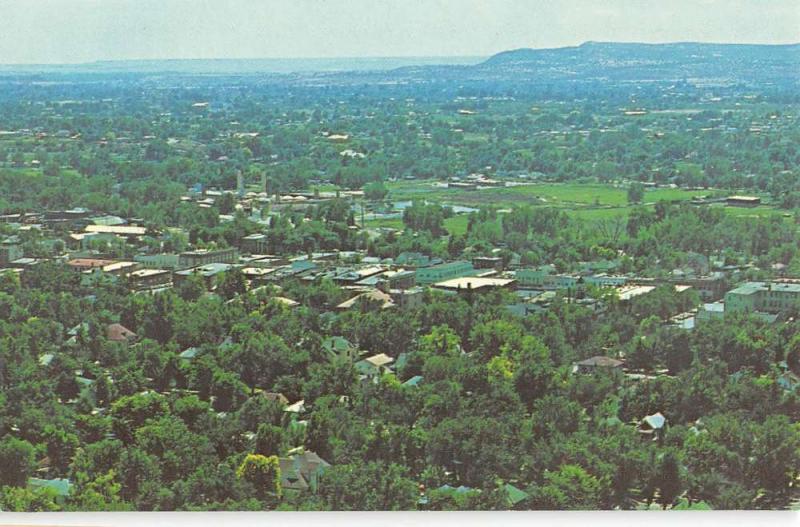 Canon City Colorado Aerial View Of City Vintage Postcard K62540