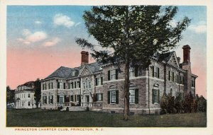 Princeton Charter Club, Princeton, New Jersey, Early Postcard, Unused