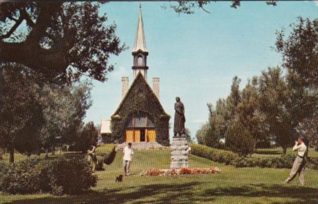 Canada Nova Scotia Grand Pre Replica Of Church Of St Charles