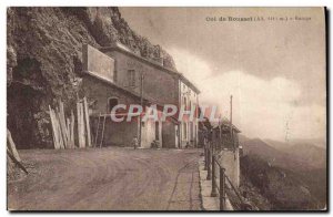 Old Postcard Mountaineering Refuge Col de Rousset