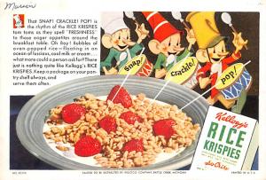 Kellogg's Rice Krispies Advertising Unused 