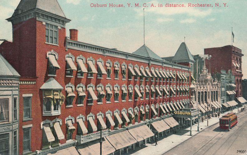 Osburn House Hotel and YMCA - Rochester, New York - DB