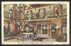 Montana, Glacier National Park - Lobby - Lake McDonald Hotel - [MT-037]