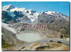 Postcard Modern Sustenstrase Gwächtenhorn und Tierberge