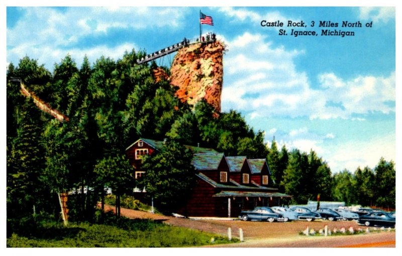 Minnesota  St Ignace  Castle Rock