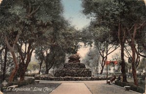 LA EXPOSICION LIMA PERU POSTCARD (c. 1910)**