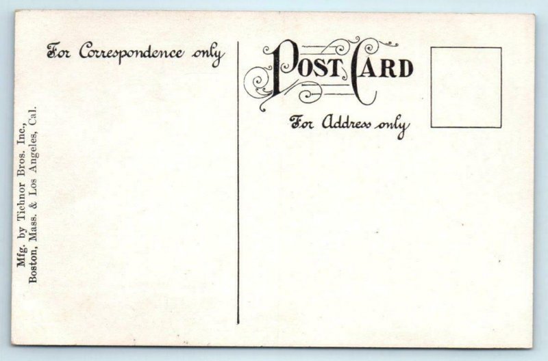 WHITTIER, California CA ~ STATE INDUSTRIAL SCHOOL  c1910s Postcard