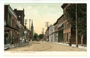 PA - Milton. South Front Street ca 1907