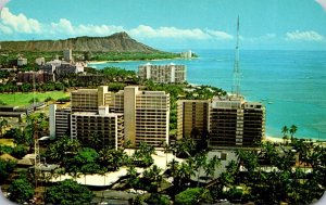 Hawaii Waikiki Birds Eye View