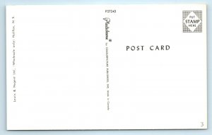 NOVA SCOTIA, CANADA   c1960s   Plastichrome PICTORIAL  MAP  Postcard 
