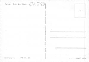 B44589 Weimar Stein des Glucks  germany