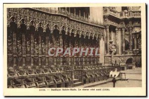 Postcard Auch Old St. Mary's Basilica Choir The North Coast 1520