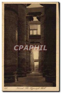 Postcard Ancient Egypt Karnak Egypt The Hypostyle Hall