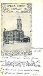 Opera House - Hinsdale, New Hampshire NH Postcard