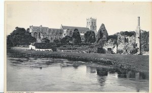 Dorset Postcard - Christchurch Priory      ZZ3466