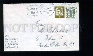 273572 GERMANY 1966 Frankfurt fair special cancellation COVER
