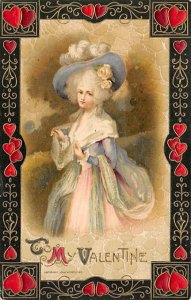 To my Valentine Postcard