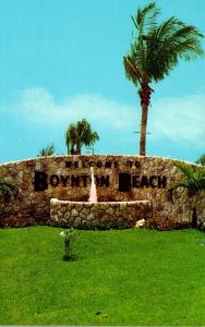 Florida Boynton Beach Welcome Sign