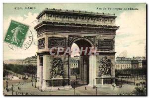 Paris - 8 - L & # Triumph 39Arc of & # 39Etoile - Old Postcard
