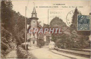 'Old Postcard Bagnoles de l''Orne Roc Pavilion at Dog'