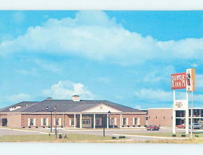 Unused Pre-1980 RAMADA MOTEL Danville Illinois IL c2031-12