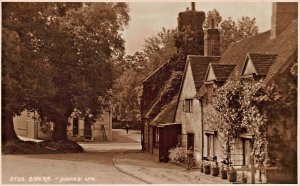 SHERE SURREY ENGLAND~VILLAGE VIEW-PURVEYOR SIGN~JUDGES PHOTO POSTCARD