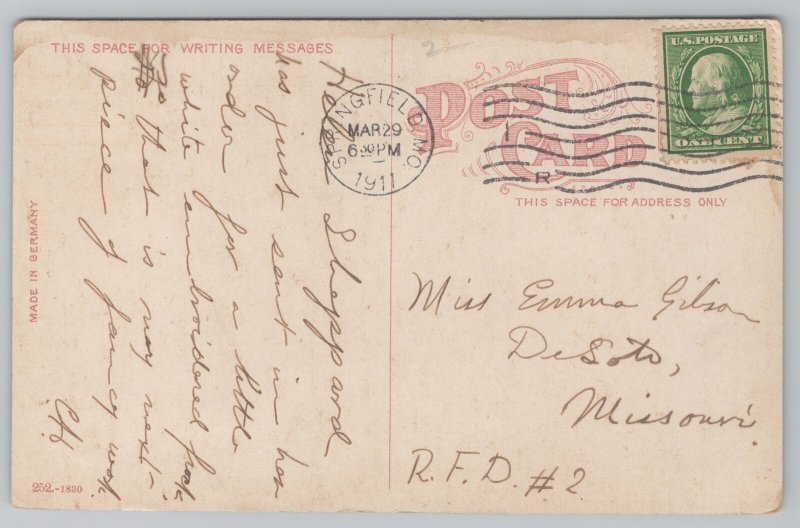 Springfield Missouri~State Normal School~Vintage Postcard