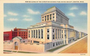 Christian Science Publishing Society, Boston, Mass., Early Postcard, Unused