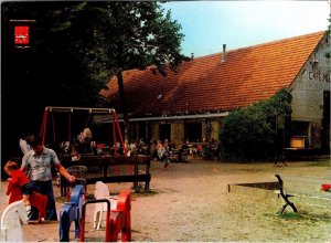 Brasschaat, Belgium  PEERDSBOS DAIRY Cafe~Restaurant~Playground  4X6 Postcard