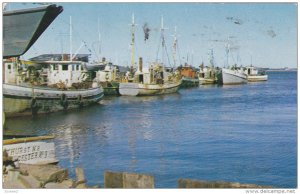 Modern Draggers in Port, BAY CHALEUR, Between Quebec and New Brunswick, Canad...