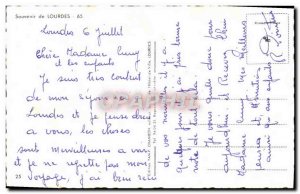 Modern Postcard Souvenir De Lourdes