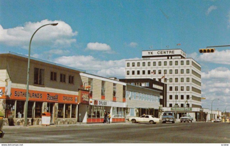 Yellowknife , N.W.T. , Canada , 40-60s ; Downtown , Street