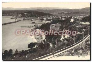 Postcard Old Nice Vue Generale From Taking Montboron