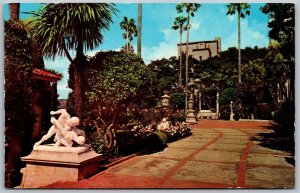 Vtg California Hearst San Simeon State Historical Monument 1960s View Postcard