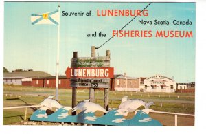 Souvenir of Lunenburg and Fisheries Museum, Nova Scotia