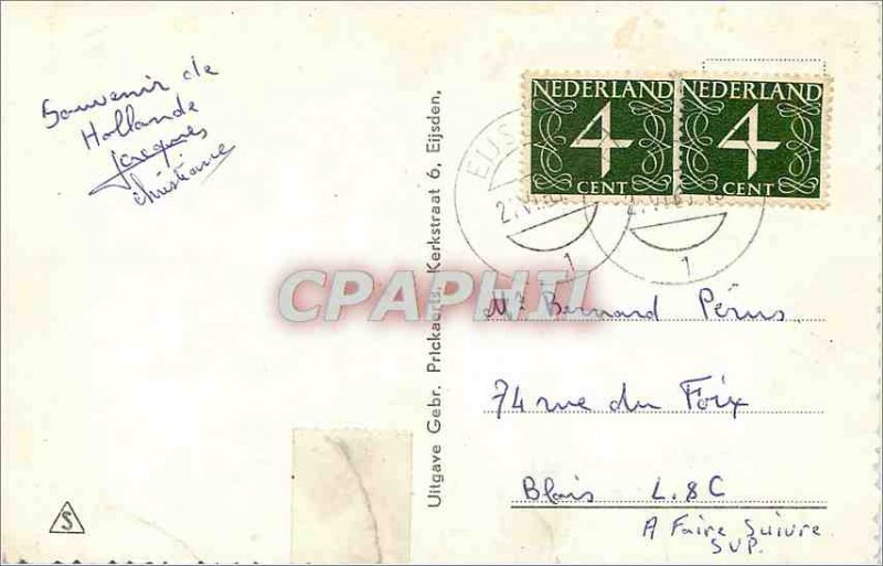 Postcard Modern Kasteel Eijsden