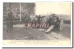 The Great War 1914 Old Postcard Our 75 gun Terror German