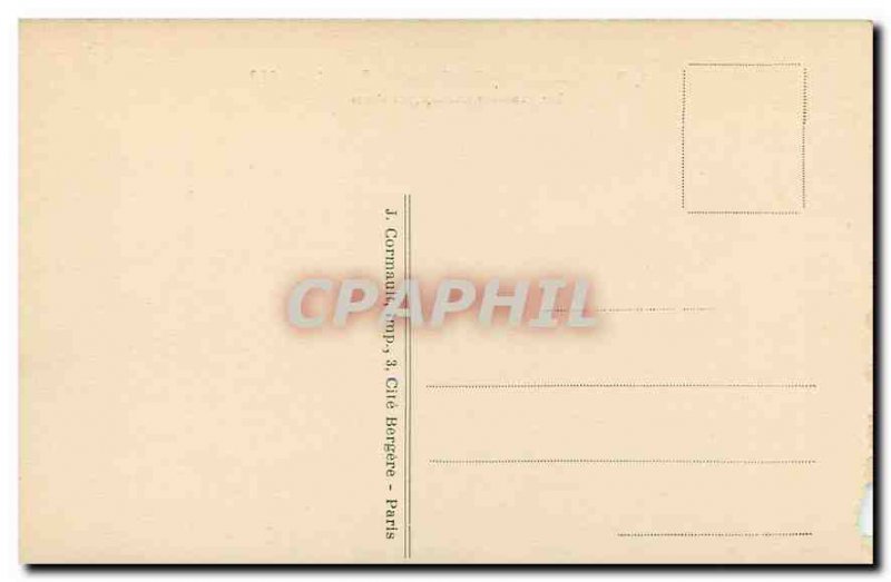 Old Postcard Paris La Rue Soufflot and the Pantheon