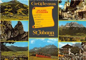 BG27182 grusse aus st johann in tirol  austria