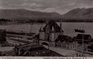 Canadian Pacific Railway Depot,Vancouver,British Columbia,Canada BIN