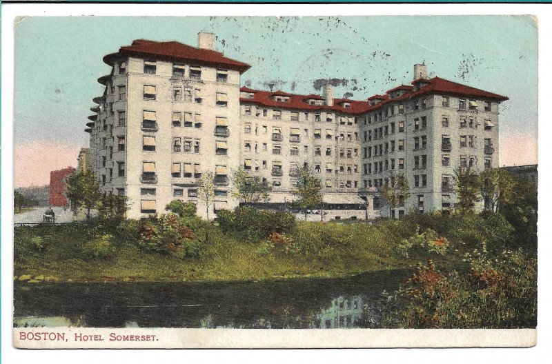 Boston, MA - Hotel Somerset - 1907