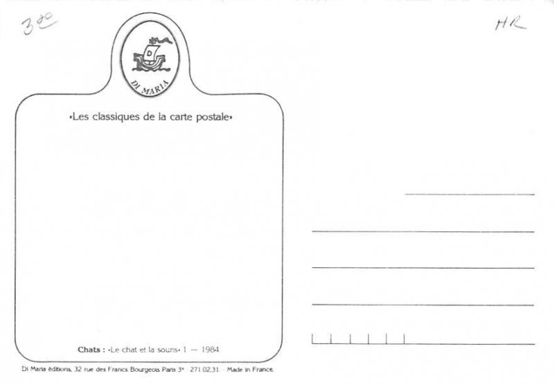 Cat and Mouse Cat Unused 