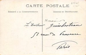 Les carambolages d'Armand Pool Billiards Carte Postale 1906 Stamp on front 