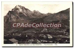 Postcard Old Saint Michel De Maurienne Vue Generale