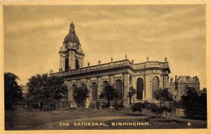 uk901 the cathedral birmingham real photo  uk