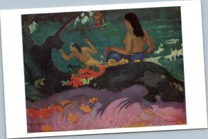 postcard art - Paul Gauguin - Fatata te Miti
