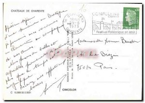 Postcard Modern Castles Charente