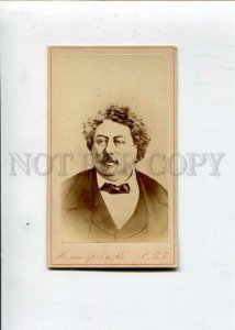 3120974 Alexandre DUMAS pere French WRITER Vintage CDV card