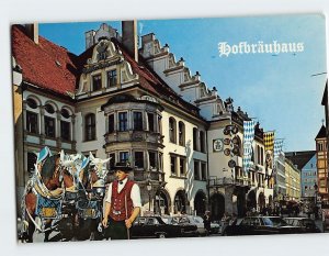 Postcard Hofbräuhaus München Germany